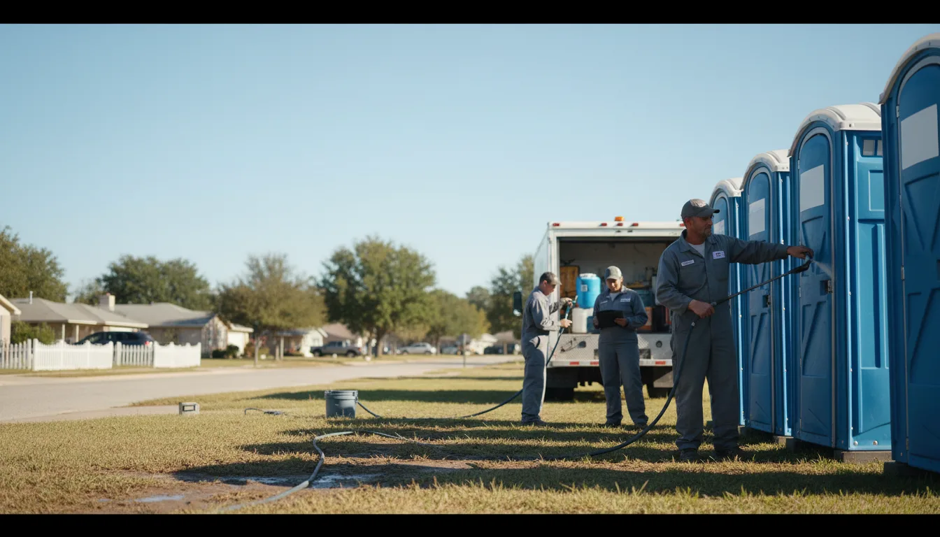 Long-Term Portable Toilet Rental in Prairie City, IL near me
